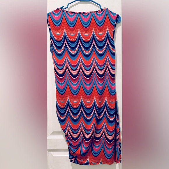 Trina by Trina Turk (REVOLVE) Sleeveless Dream Prism Matte Jersey Mini Dress - Picture 6 of 8